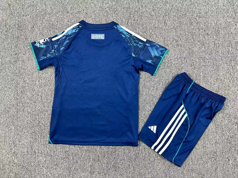 25 26 Leicester City Away Kids Kit 25 26 莱斯特城 客场 孩子套装
