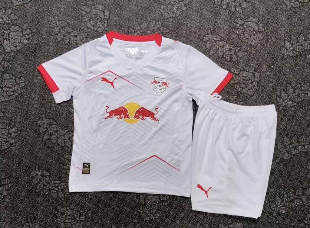 25 26 Leipzig Home Kids set 25 26 莱比锡 主场 孩子套装