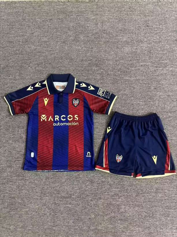 25 26 Levante Home Kids Kit 25 26 莱万特 主场 孩子套件