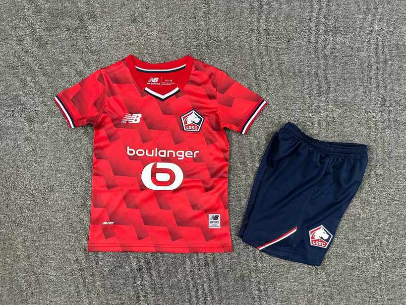 25 26 Lille Home Kids Kit 25 26 里尔 主场 孩子套装