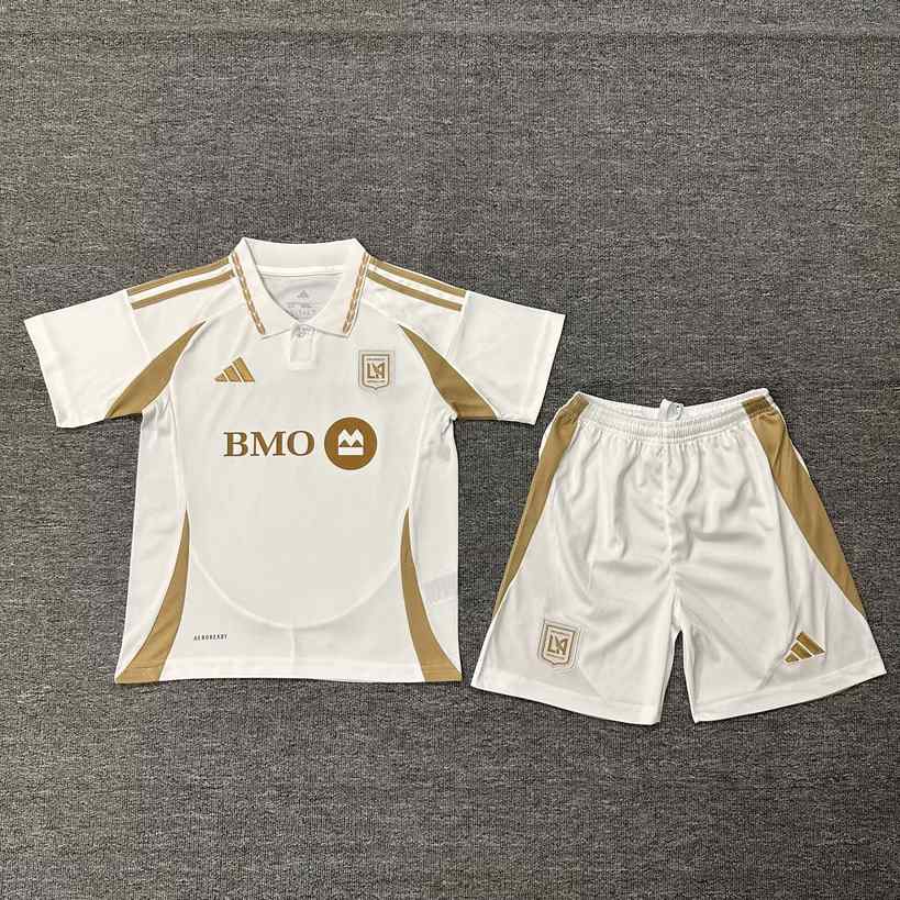 25 26 Los Angeles away kid kits 25 26 洛杉矶FC 客场 孩子套装