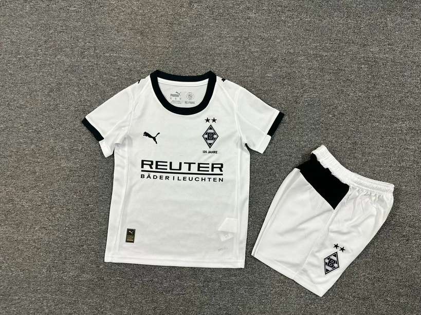 25 26 Mönchengladbach home kids kit 25 26 门兴 主场 儿童套装
