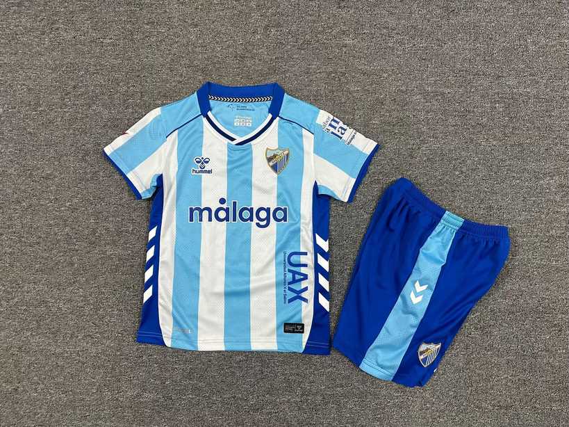 25 26 Malaga Home kid kits 25 26 马拉加 主场 孩子套装