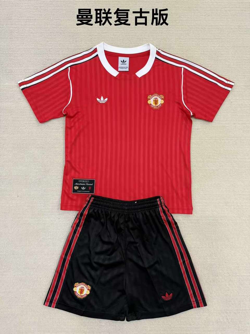 25 26 Man united special version red kids kit 25 26 曼联 特别版 儿童套装