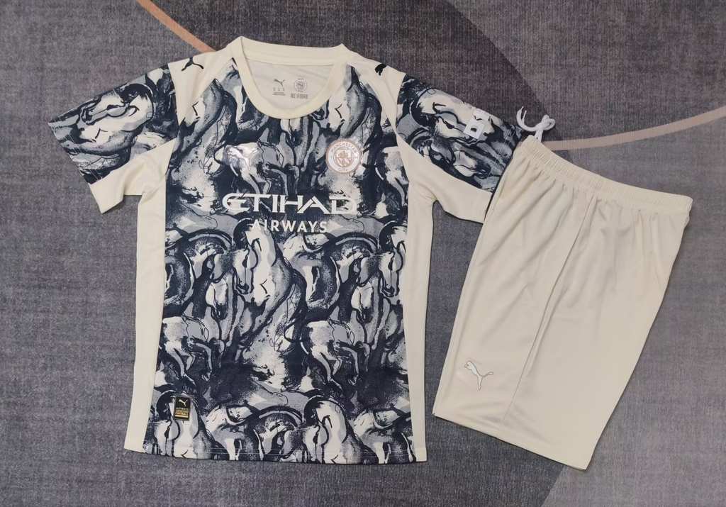 25 26 Manchester City Year of the Horse Children's Kit 25 26 曼城 马年 特别版 孩子套件