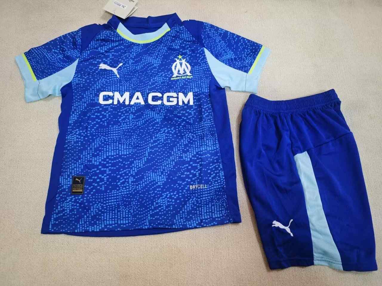 25 26 Marseille third away children's set 25 26 马赛 二客 孩子套装