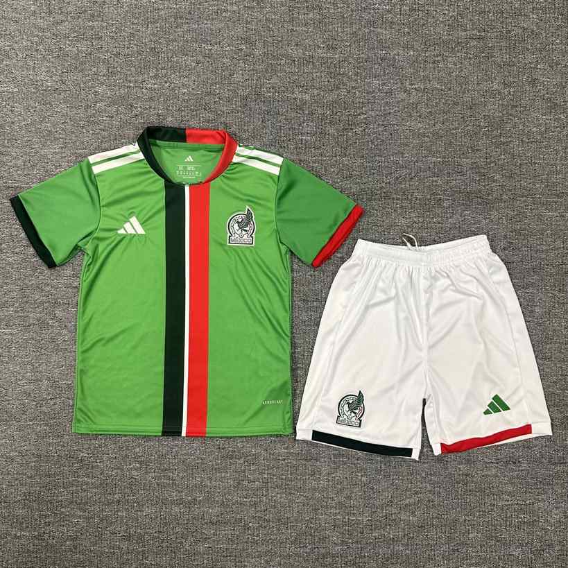 25 26 Mexico green kids kit 25 26 墨西哥 儿童套装