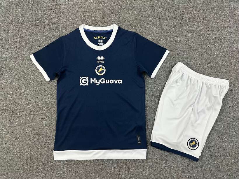 25 26 Millwall home kid kits 25 26 米尔沃尔 主场 孩子套装