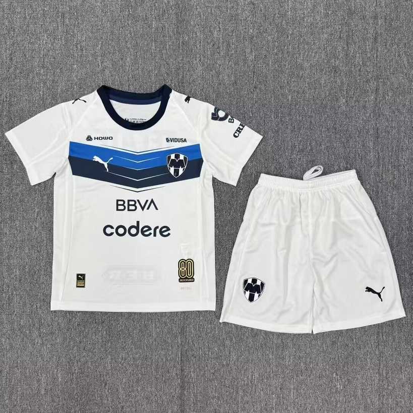 25 26 Monterrey Away kid kits 25 26 蒙特雷 客场 儿童套装