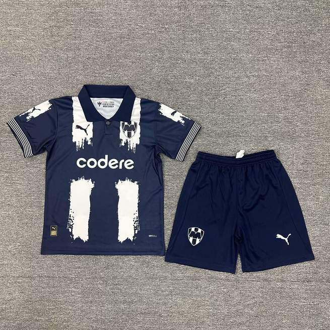 25 26 Monterrey home kid kits 25 26 蒙特雷 主场 孩子套装