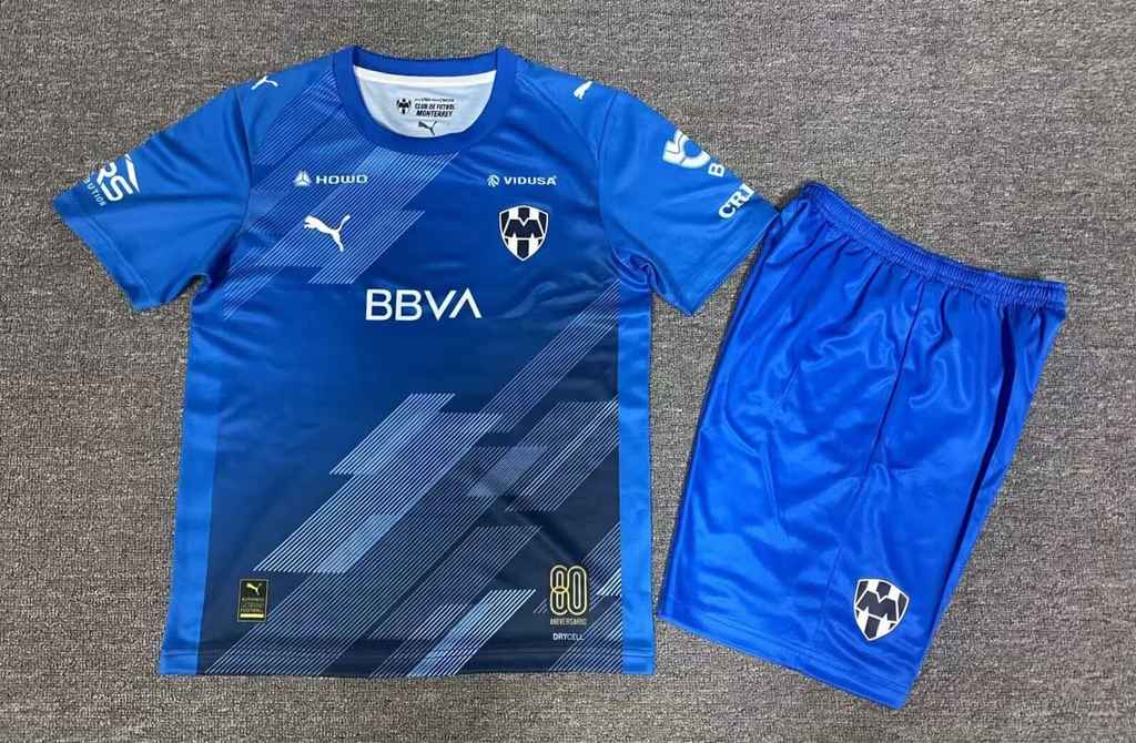 25 26 Monterrey third away Kids kit 25 26 蒙特雷 二客 孩子套件
