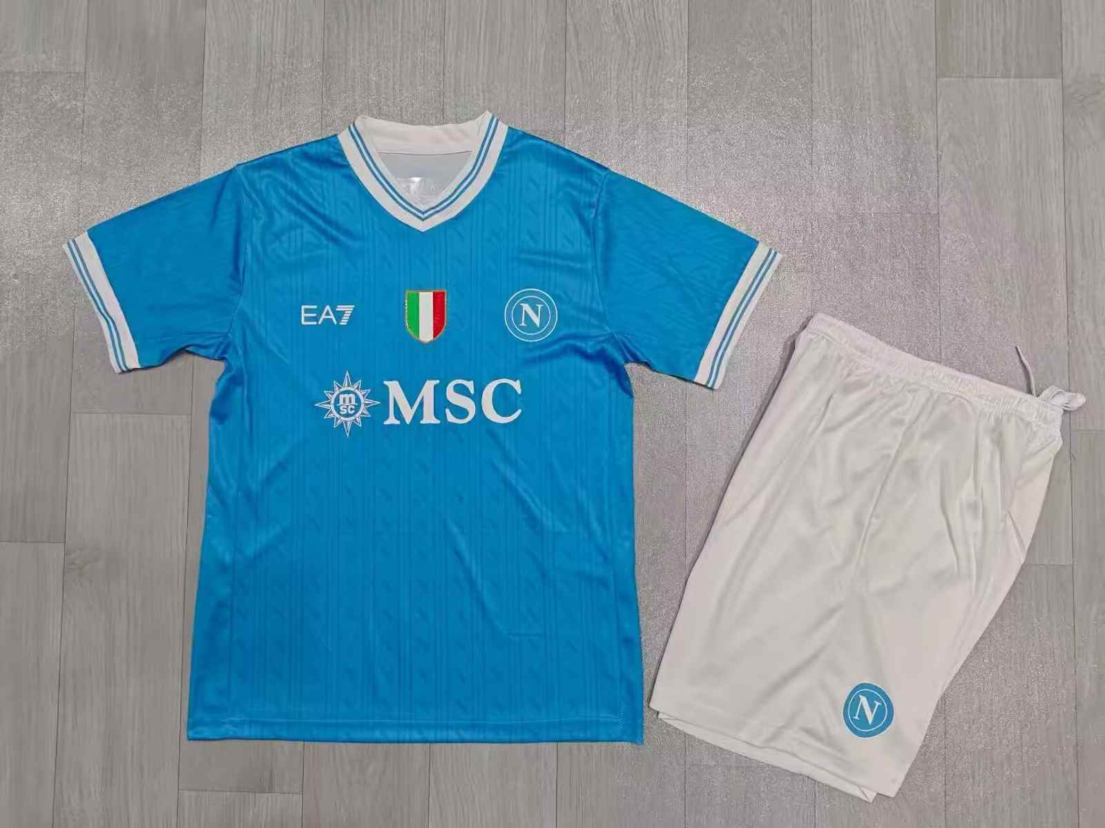 25 26 Napoli Home kid kits 25 26 那不勒斯 主场 儿童套装_205559666
