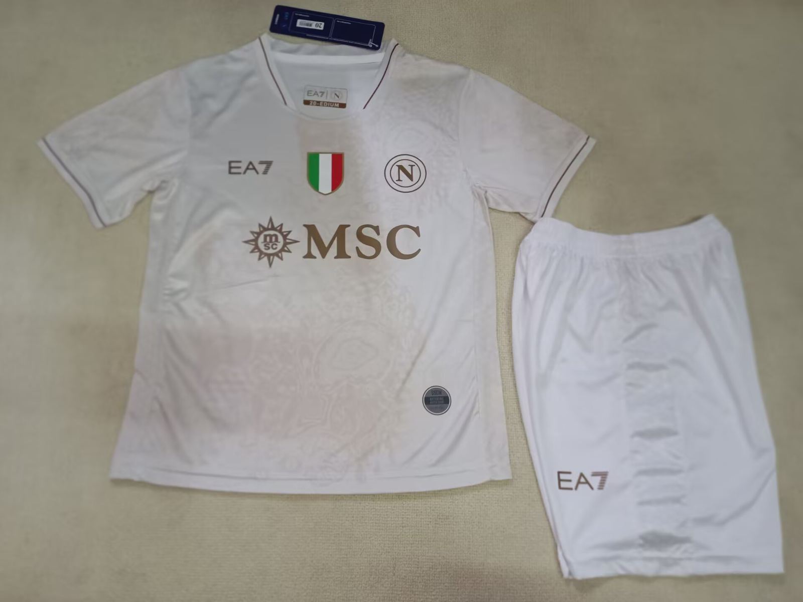 25 26 Napoli away kid kits 25 26 那不勒斯 客场 儿童套装