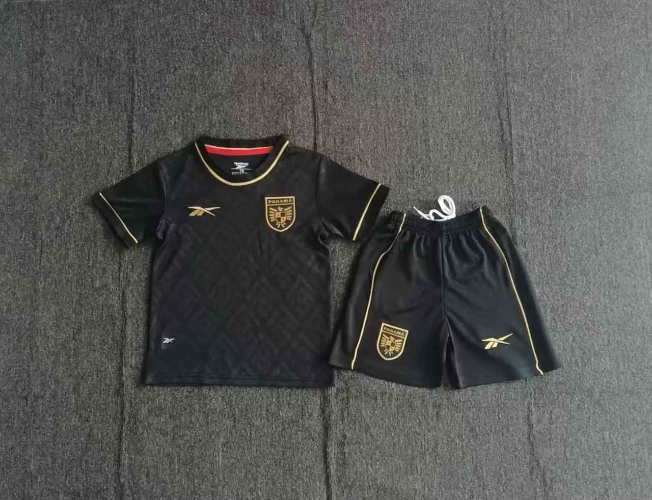 25 26 Panama third away black kid kits 25 26 巴拿马 二客 儿童套装