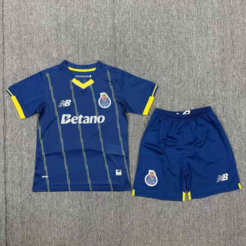 25 26 Porto 3 away children's set 25 26 波尔图 3 客场 孩子套装