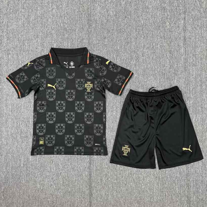 25 26 Portugal Black Panther Special Edition Children's Kit 25 26 葡萄牙 黑豹 特别版 孩子套