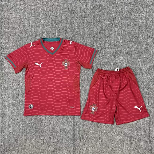 25 26 Portugal home kid kits 26 27 葡萄牙 主场 儿童套装