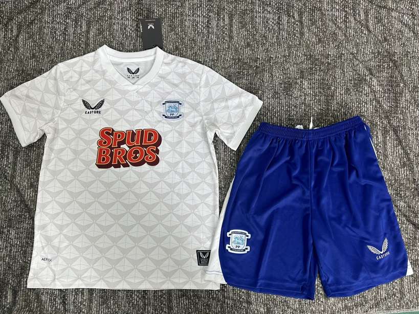 25 26 Preston North End Home Children's set 25 26 普雷斯顿 主场 孩子套装