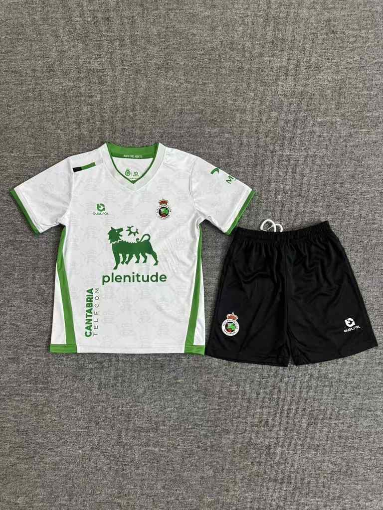 25 26 Racing Santander home kid kits 25 26 桑坦德竞技 主场 儿童套装