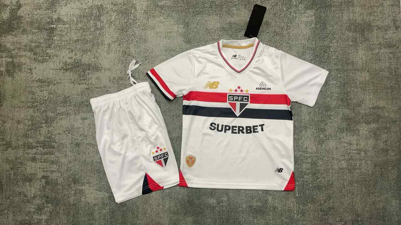 25 26 Sao paulo home kids kit 25 26 圣保罗 主场 儿童套装