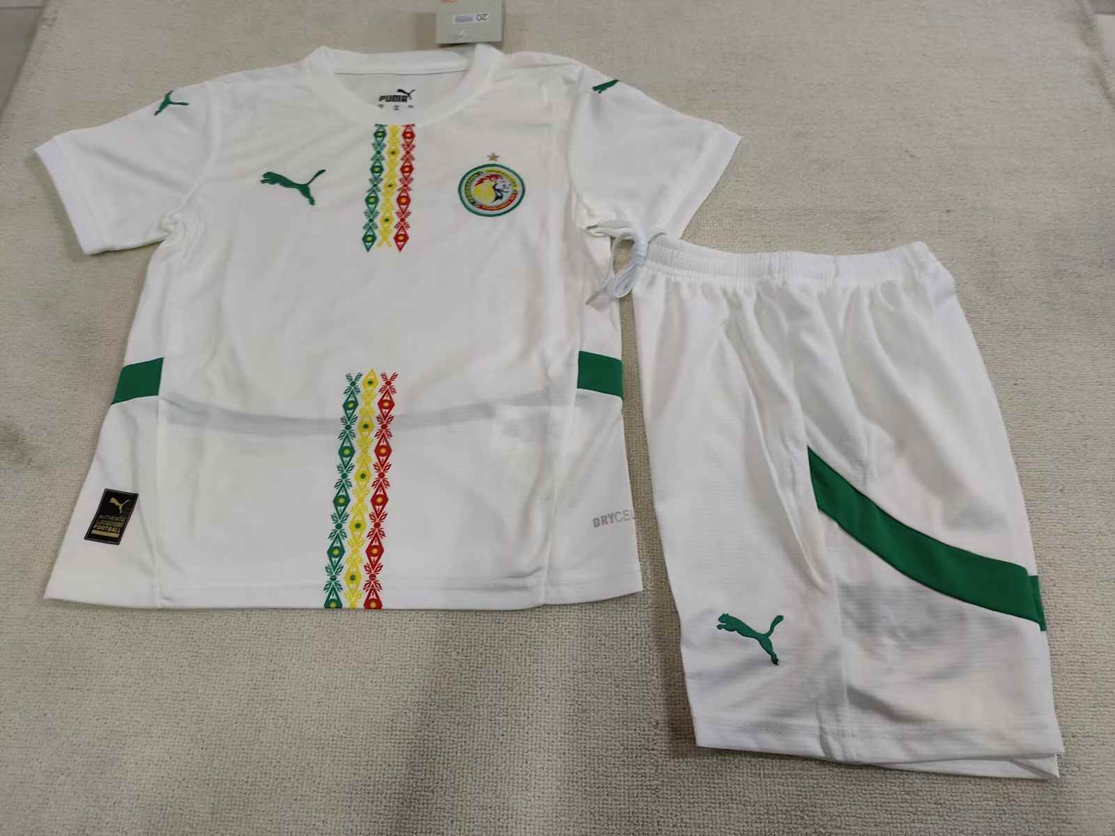 25 26 Senegal home kid kits 25 26 塞内加尔 主场 孩子套装