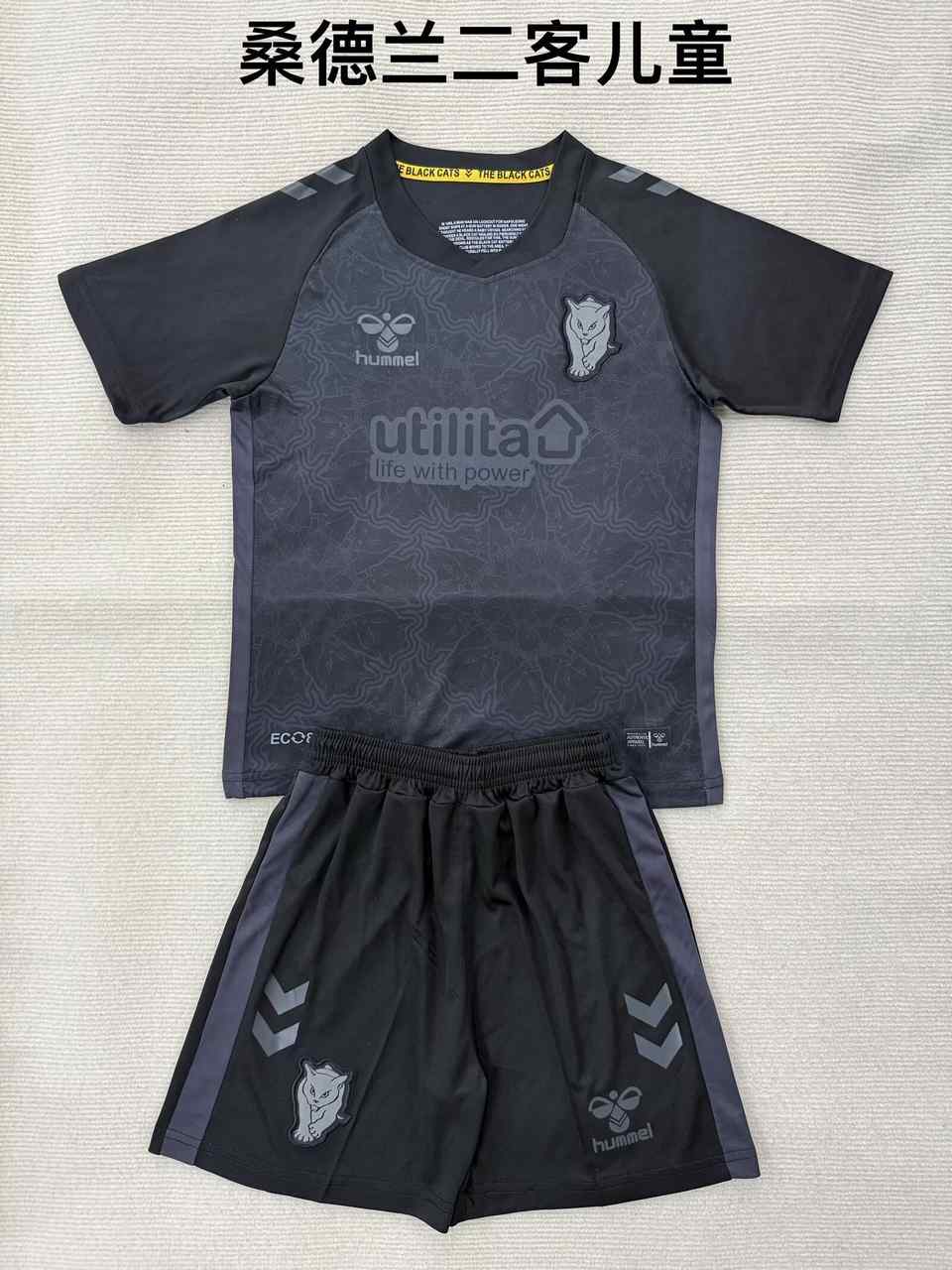 25 26 Sunderland third Away Kids Kit 25 26 桑德兰 二客 孩子套装