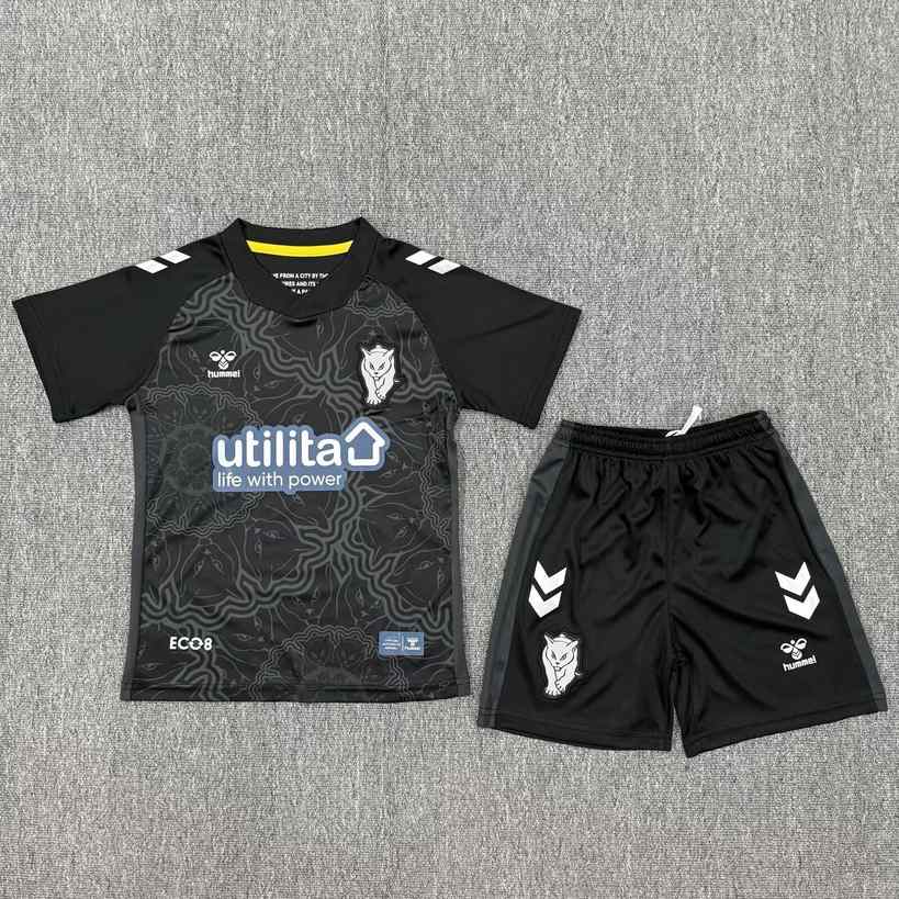 25 26 Sunderland third away kid kits 25 26 桑德兰 二客 儿童套装