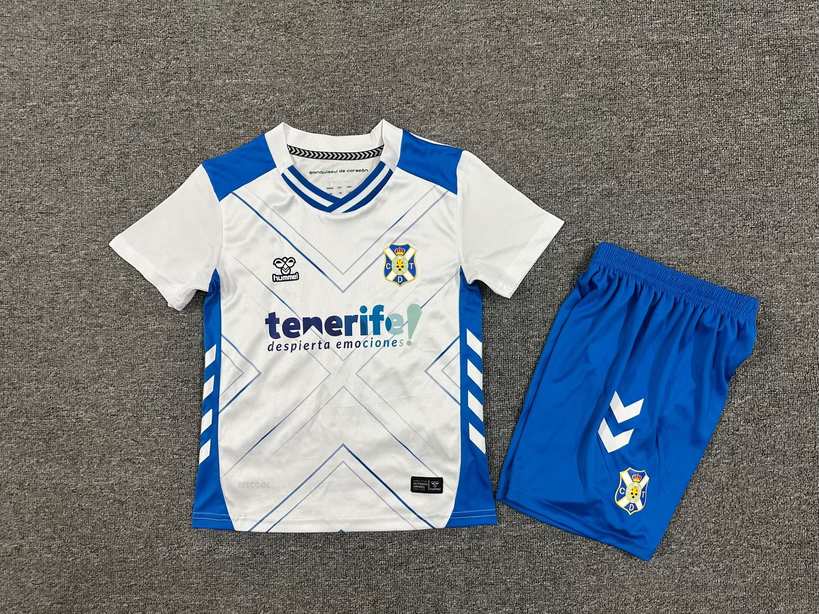 25 26 Tenerife home kid kits 25 26 特内里费 主场 孩子套装