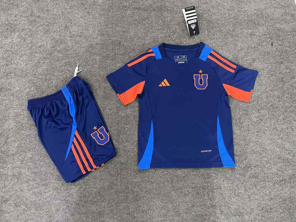 25 26 Universidad de Chile blue training kids kit 25 26 智利大学 训练 儿童套装