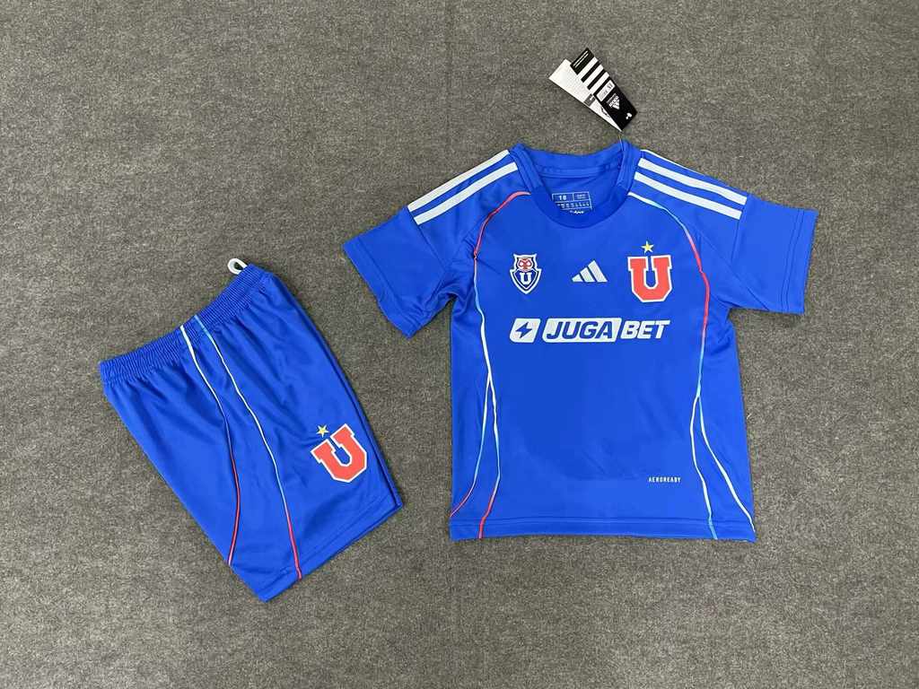 25 26 Universidad de Chile home kids kit 25 26 智利大学 主场 儿童套装
