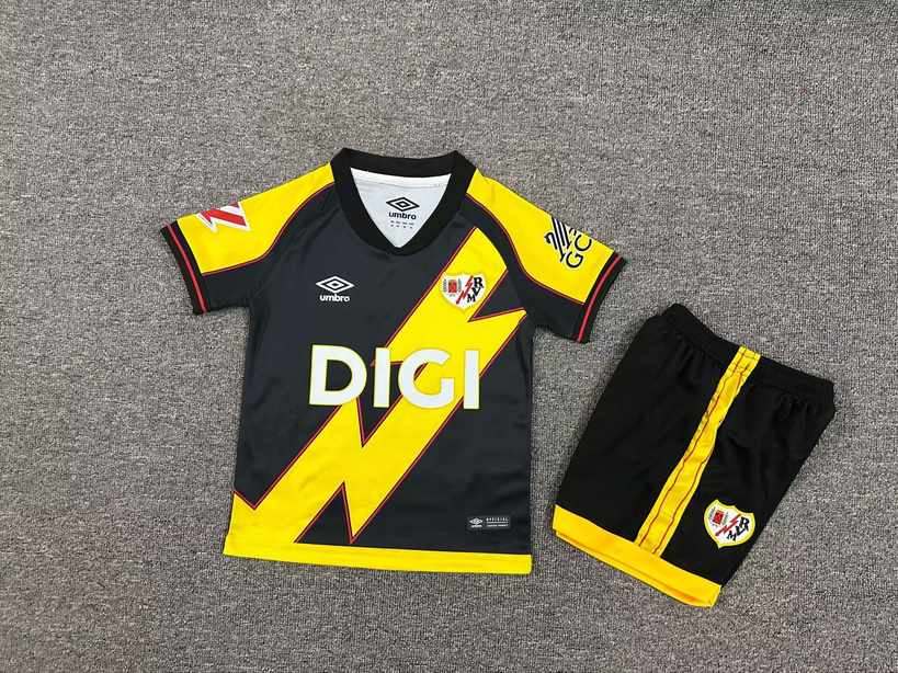 25 26 Vallecano third away kid kits 25 26 巴列卡诺 二客 儿童套装