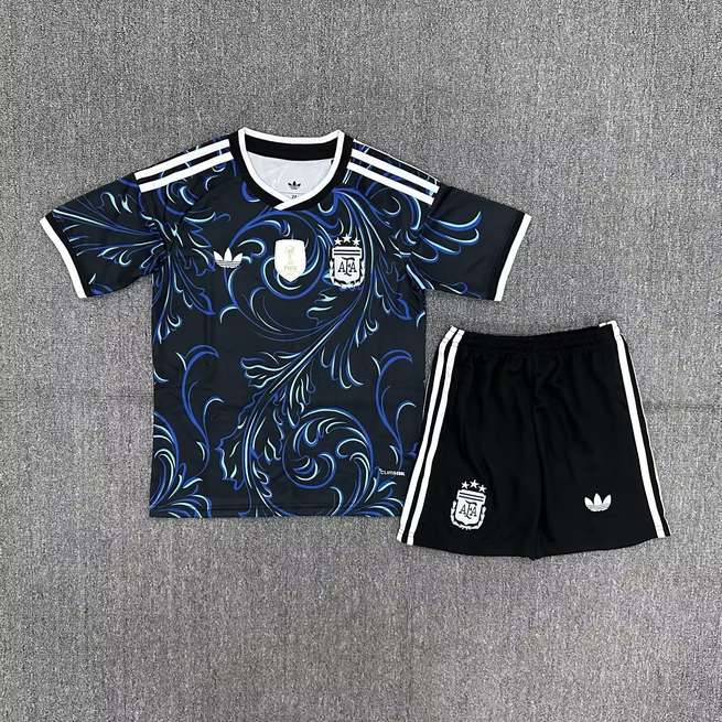 26 27 Argentina Away Kids Kit 26 27 阿根廷 客场 孩子套件