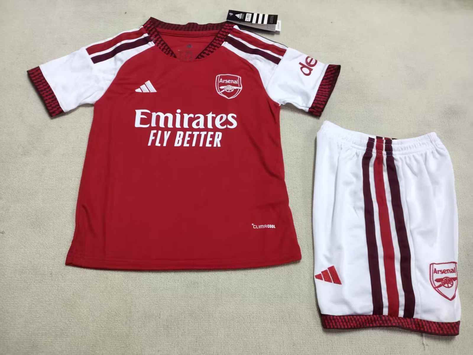 26 27 Arsenal home kid kits 26 27 阿森纳 主场 儿童套装