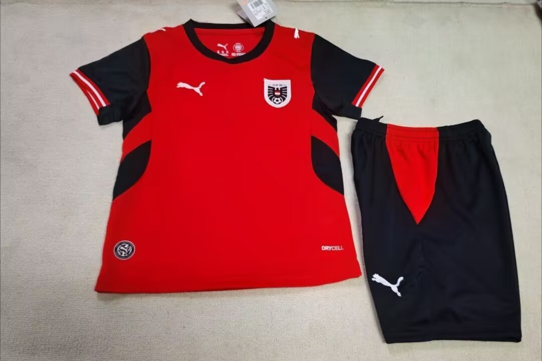 26 27 Austria Home Kids Kit 26 27 奥地利 主场 儿童套装
