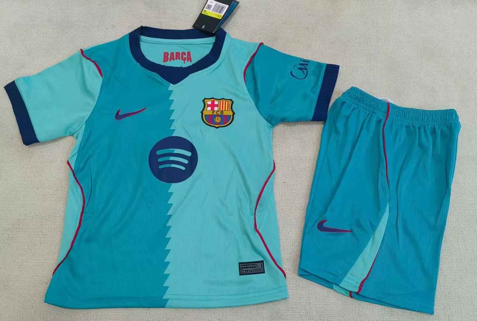 26 27 Barcelona third away children's kit 26 27 巴萨 二客 孩子套件