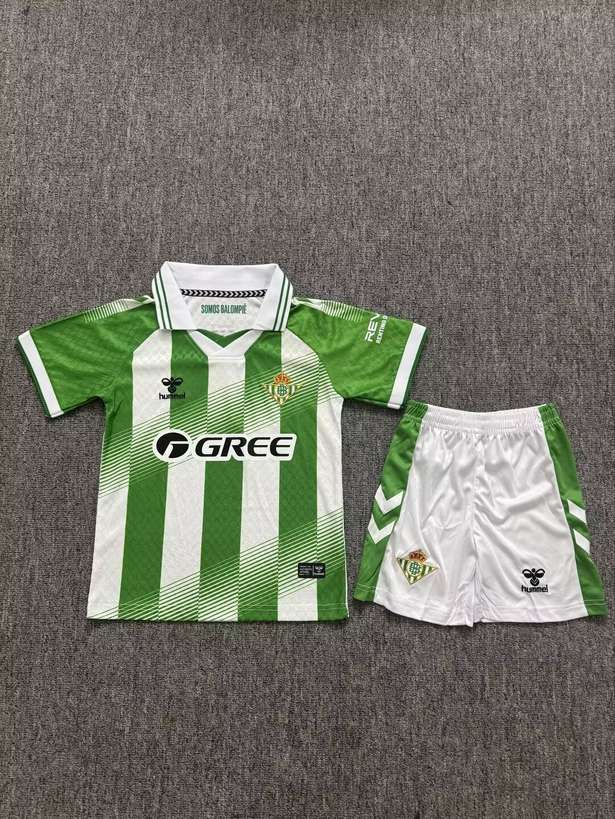 26 27 Betis home children's kit 26 27 贝蒂斯 主场 孩子套件