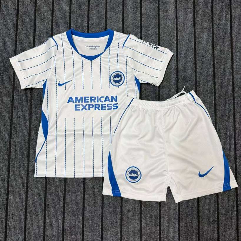 26 27 Brighton away children's kit 26 27 布莱顿 客场 孩子套件