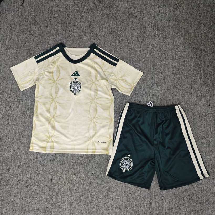 26 27 Celtic third away kids kit 26 27 凯尔特人 二客 孩子套件