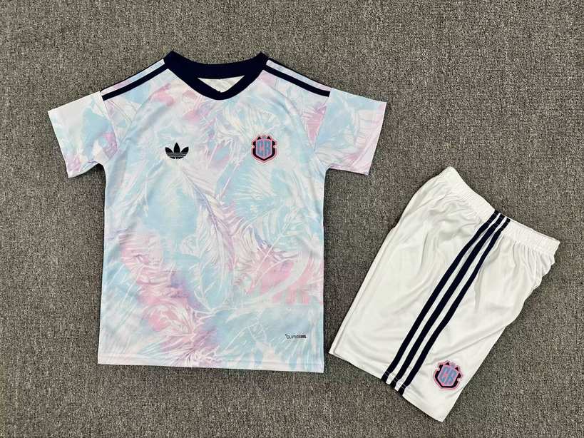 26 27 Costa Rica away kid kits 26 27 哥斯达黎加 客场 孩子套件16-30