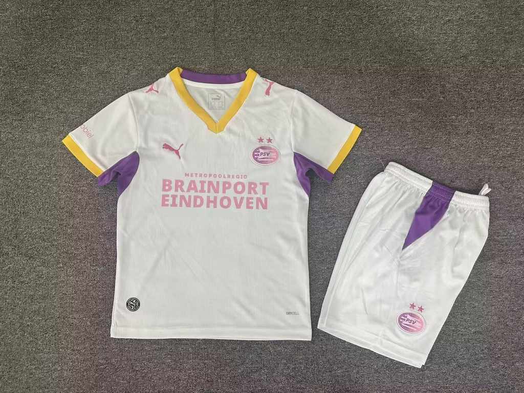 26 27 Eindhoven away children's kit 26 27 埃因霍温 客场 孩子套件