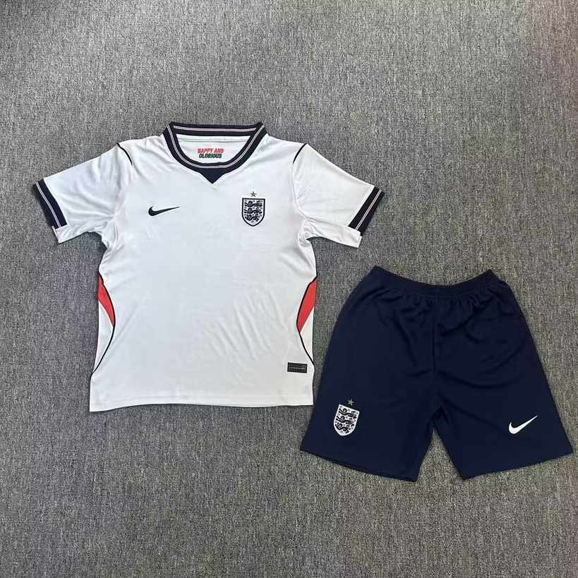 26 27 England Home Children's Kit 26 27 英格兰 主场 孩子套件