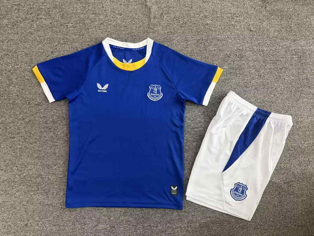 26 27 Everton home children's kit 26 27 埃弗顿 主场 孩子套件