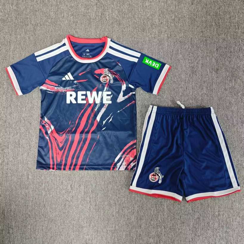 26 27 FC Köln third away children's kit 26 27 科隆 二客 儿童套装