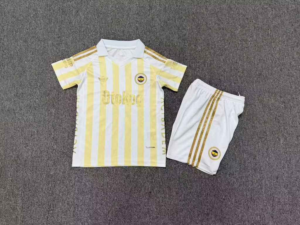 26 27 Fenerbahce away children's kit 26 27 费内巴切 客场 孩子套件