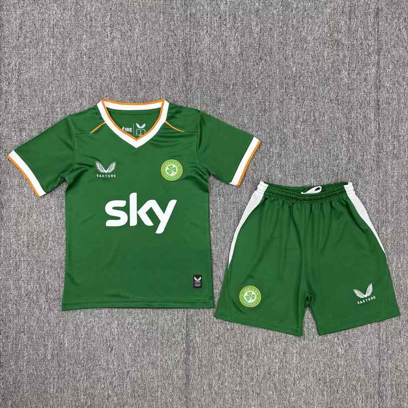 26 27 Ireland Home Children's Set 26 27 爱尔兰 主场 儿童套装