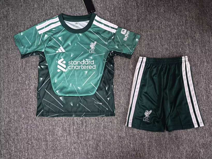 26 27 LWP green goalkeeper kid kits 26 27 LWP 绿色 守门员 儿童套装