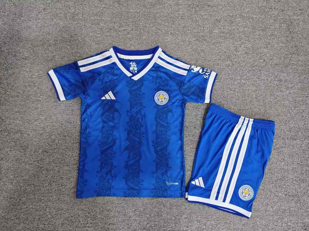 26 27 Leicester City home kid kits 26 27 莱斯特城 主场 孩子套件