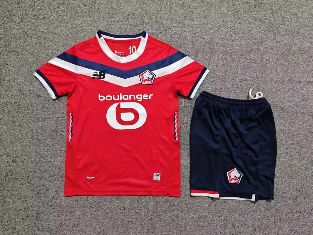 26 27 Lille Home kid kits 26 27 里尔 主场 儿童套装