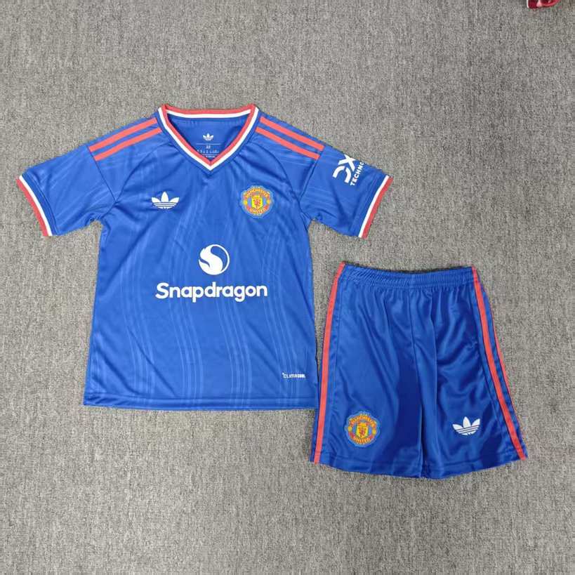 26 27 Man united away kid kits 26 27 曼联 客场 儿童套装
