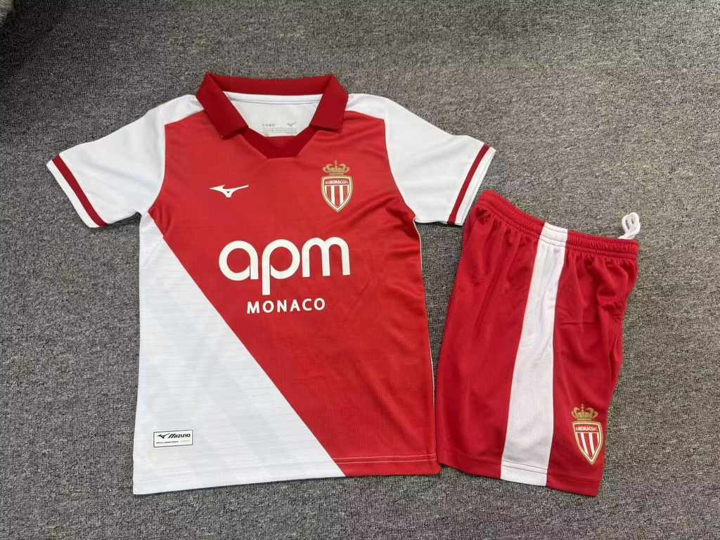 26 27 Monaco home children's kit 26 27 摩纳哥 主场 孩子套件